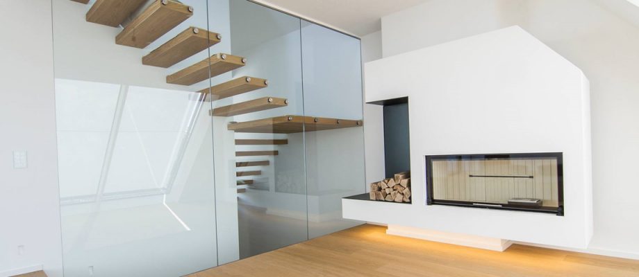 Individuelle Treppe Monet in einem Penthouse