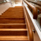 Kindergarten Atzenbrugg, Treppe in Atrium